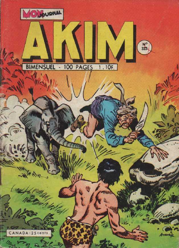 Scan de la Couverture Akim n 323